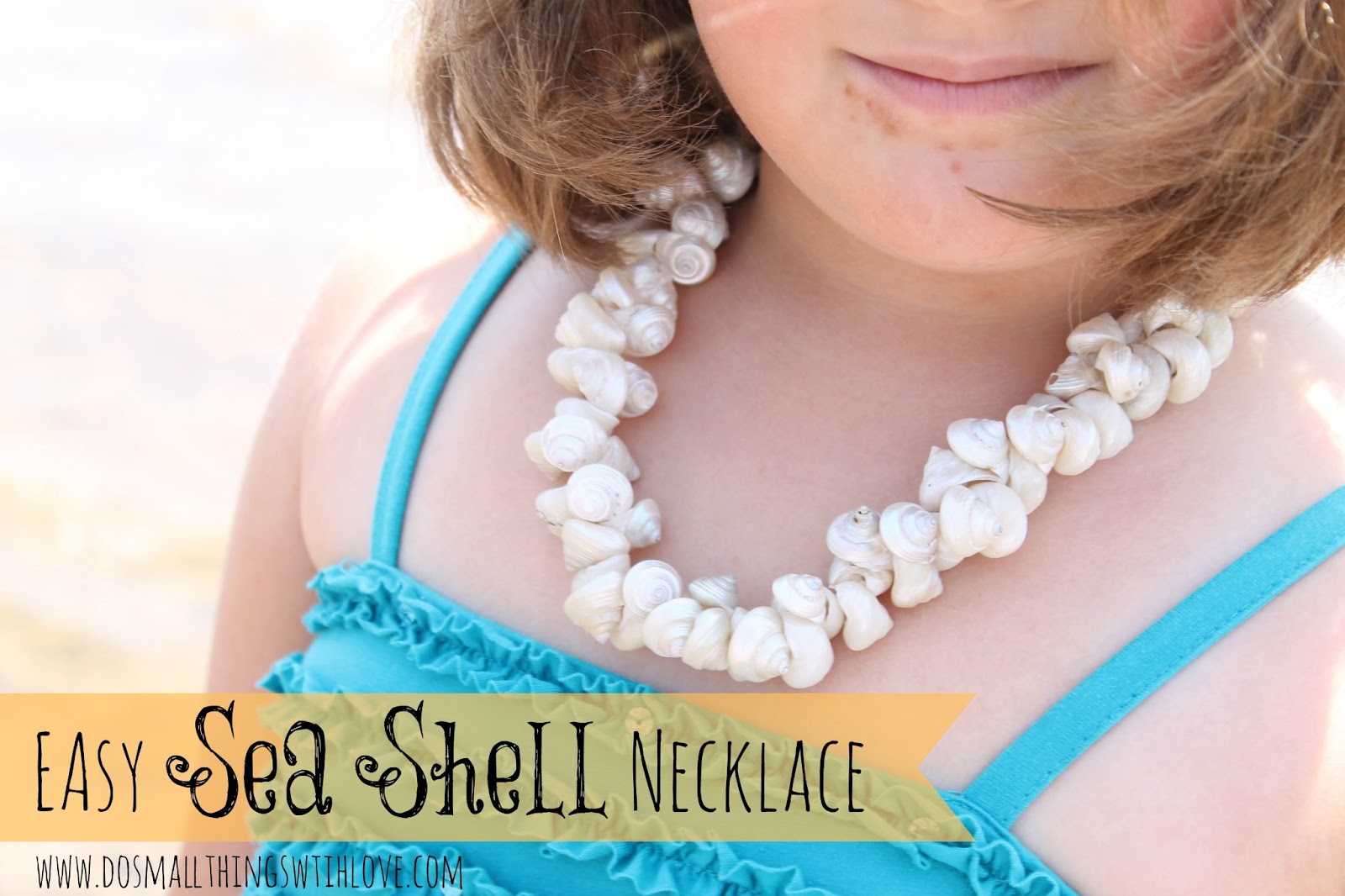 Simple  Mother Of Pearl Shells And Sea Shells Necklace