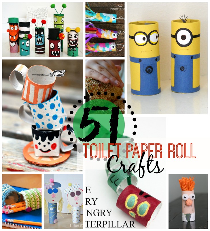 Toilet Paper Roll Crafts for Kids: Recycled Projects to Learn and Play