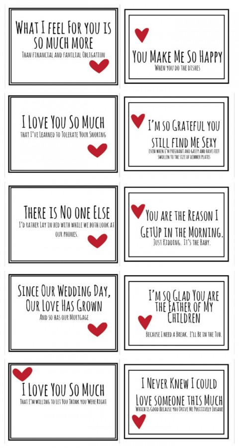 Realist Valentines For Your Husband | Catholic Sprouts