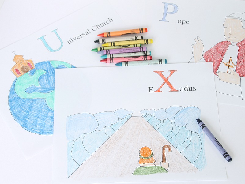 catholic mass coloring pages for kids