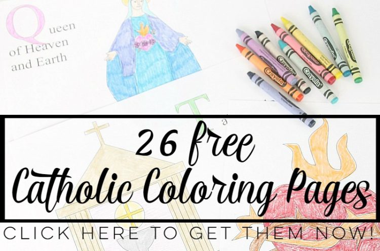 Catholic Coloring Pages Free thin | Catholic Sprouts