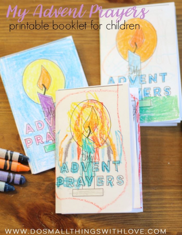 My Advent Prayers: Free Printable Booklet for Children | Catholic Sprouts