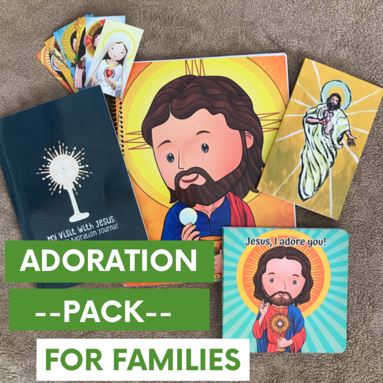 Adoration Family Pack from Catholic Sprouts