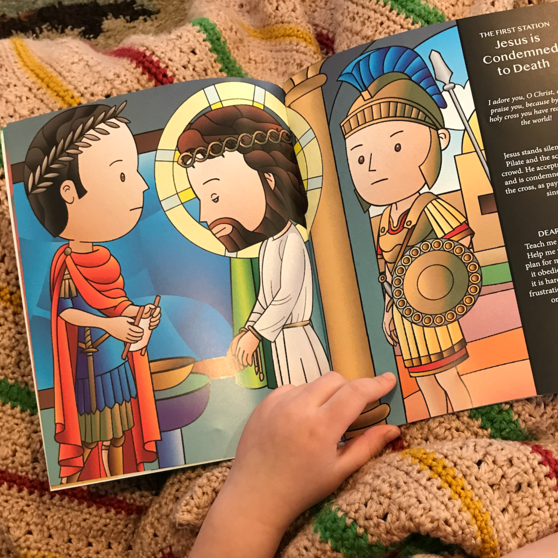 stations of the cross story book