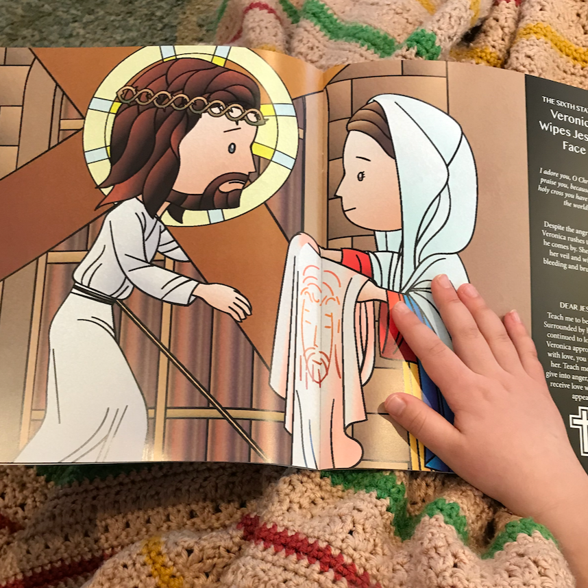 stations of the cross story book