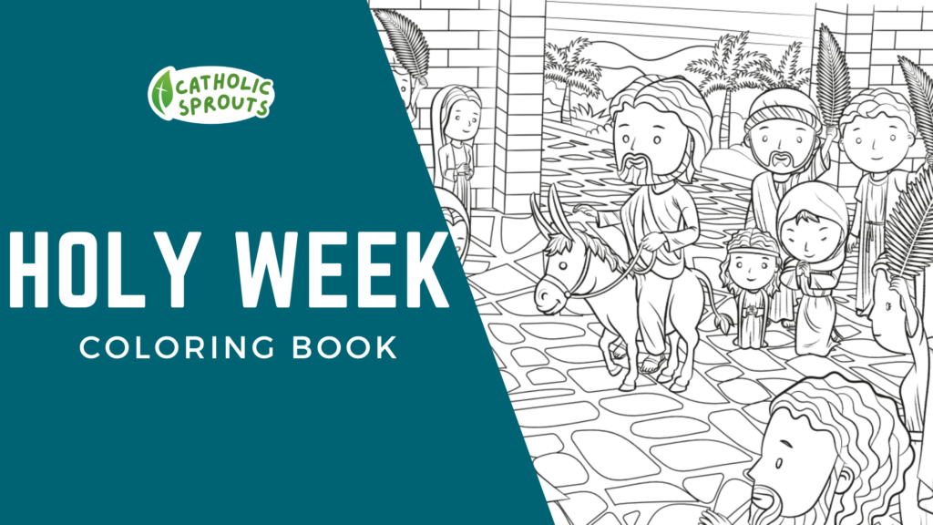 Holy Week Coloring Book