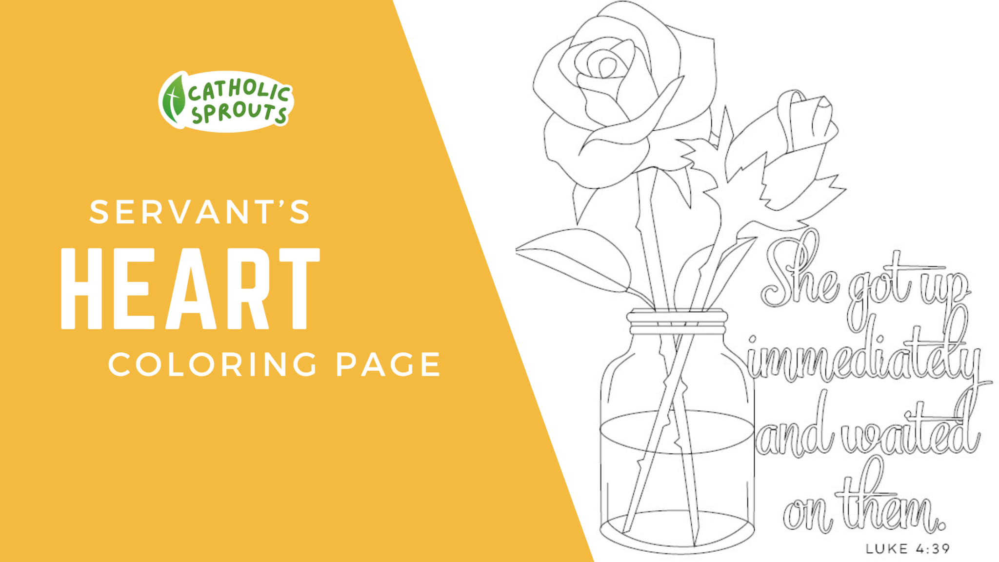 COLORING PAGES | Catholic Sprouts