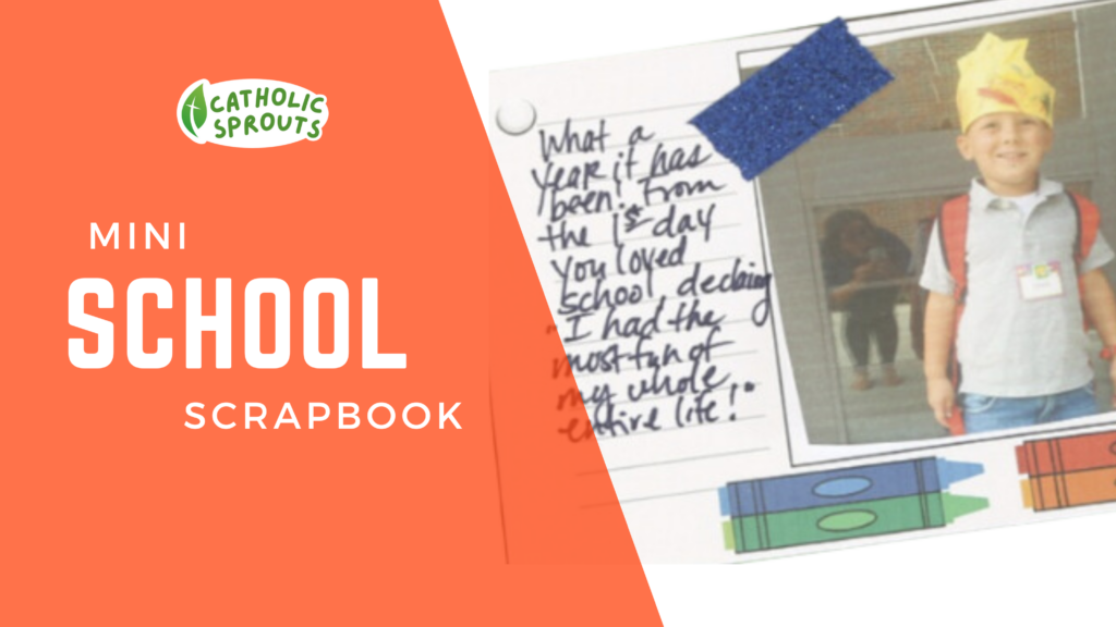 Mini School Scrapbook